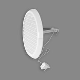 Von Innen montierbares Außengitter 100mm